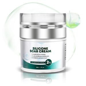 Pumkot Advanced Scar Cream, Silicone Gel for Scars, Professional Scar Removal Cream for Surgical Scars, Stretch Marks, Old and New Scars 1.7 oz(50ml)
