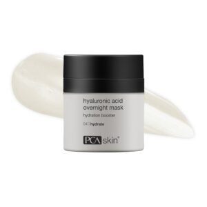 PCA SKIN Overnight Face Mask, Hyaluronic Acid Overnight Mask, Brightening Face Mask Rejuvenates and Hydrates Skin Overnight, Helps Boost Skin Radiance and Luminosity, Anti Aging Face Mask, 1.8 oz Jar