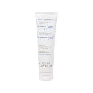 KORRES Greek Yoghurt Foaming Cream Cleanser, Hydrating, Deep Cleansing Skin Care, Makeup Remover, Face Wash for Women, Cream to Foam Facial Cleanser for Dry, Oily, Sensitive, Any Skin Type, 5.07 fl oz
