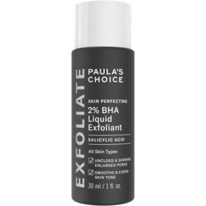 Paula’s Choice SKIN PERFECTING 2% BHA Liquid Exfoliant with Salicylic Acid, Facial Polish for Pores, Wrinkles & Fine Lines, Suitable for Blackhead-Prone Skin, Fragrance-Free
