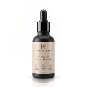 Kojic Acid Serum 30ml with Alpha Arbutin, Hyaluronic Acid & Vitamin B5 | Korean Skincare Inspired Face Serum for Radiant & Even-Looking Skin | Lightweight Facial Serum for Men & Women