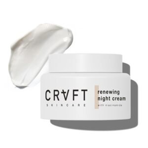 Hair Craft Co. Night Cream Moisturizer for Face 1.5oz – Hydrating for Face Anti-Aging, Wrinkle Prevention, & Nighttime Skin Renewal – 30 Day Supply