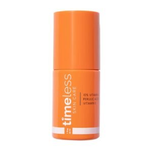 Timeless Skin Care Vitamin C Serum with Vitamin E & Ferulic Acid – Brightening Serum – for Oily & Dry Skin – Fragrance-Free – 1.7 Fl Oz