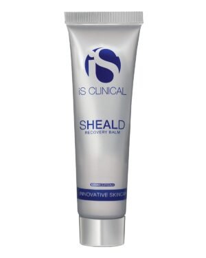 iS CLINICAL Sheald Recovery Balm, hydrating dry skin face moisturizer with healing properties.
