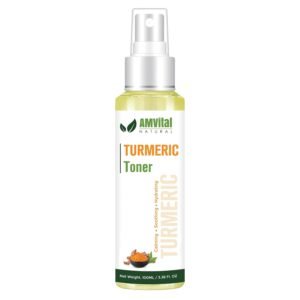 AMVital Turmeric Toner for Oily Skin – Natural Dark Spot Solution – Effective for Dark Spots and Acne – Revitalize and Balance with Herbal Ingredients
