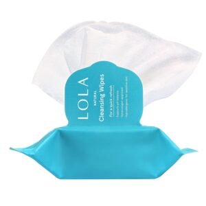 LOLA Cleansing Wipes – Feminine Wipes, Vaginal Wipes, pH Balance & Body Wipes for Women, 32 Count (Pack of 3)