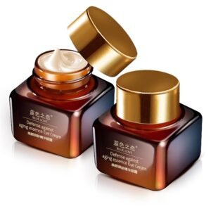 BLUE LOVE 2PC Eye Cream Set – Anti-Aging for Dark Circles, Puffiness & Wrinkles – Moisturizing & Fast-Absorbing