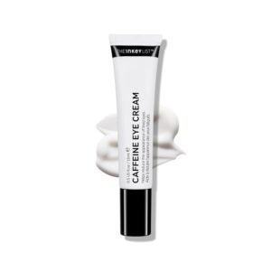 The INKEY List Caffeine Eye Cream, Reduce Eye Puffiness and Dark Circle, Blur Fine Lines, 0.5 fl oz