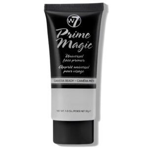 W7 Prime Magic Face Primer – Clear Makeup Base Priming Formula For Flawless Skin – Vegan Makeup