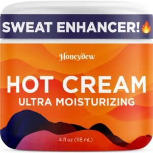 Hot Firming Lotion Sweat Enhancer – Skin Tightening Cream for Stomach Fat and Cellulite – Sweat Cream for Better Workout Results – Long Lasting Moisturizing Pre and Post Workout Massage Lotion