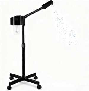 Professional Facial Steamer, Hot Mist Spray & Ozone, Face Steam Suitable for Home & Professional Salon SPA Barber，Moisturizing & Hydrating