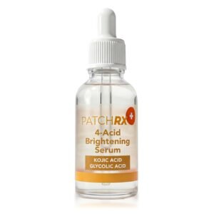 PatchRx Kojic Acid Serum with Turmeric, Niacinamide & Glycolic Acid – Dark Spot Remover for Face, Hyperpigmentation Treatment & Skin Brightening Serum
