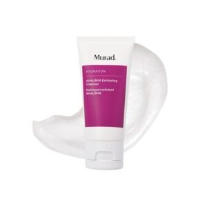 Murad AHA/BHA Exfoliating Cleanser – Triple-Action Cleansing Exfoliator with Salicylic, Lactic, & Glycolic Acids – Creamy Face Wash Removes Dull, Dry Skin for Smoother, Softer Skin