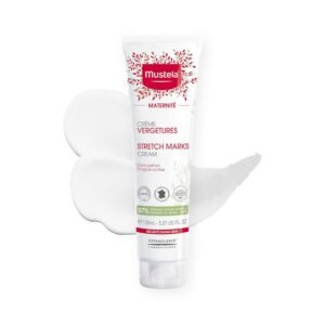 Mustela Maternity Stretch Marks Cream for Pregnancy – Natural Skincare Massage Moisturizer with Natural Avocado, Maracuja & Shea Butter – Lightly Fragranced or Fragrance Free – Various Sizes