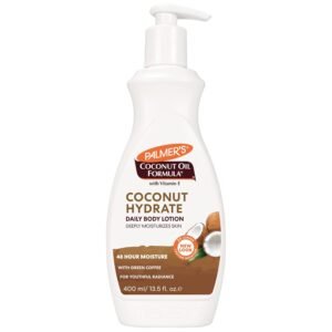 Palmer’s Coconut Oil Formula Body Lotion for Dry Skin, Hand & Body Moisturizer with Green Coffee Extract & Vitamin E, Pump Bottle, 13.5 Fl Oz (Pack of 1)