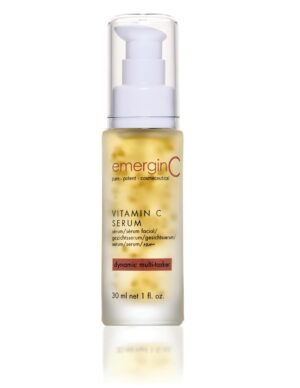 emerginC 20% Vitamin C Facial Serum – Extra Strength Micro-Encapsulated Spheres to Help Address Visible Signs of Aging (1 Ounce, 30 ml)