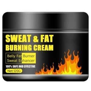 Hot Cream Belly Fat Burner, Natural Weight Loss Cream Workout Sweat Enhancer Fat Burning Creams for Women and Men, Cellulite Treatment for Thighs Legs Abdomen Arms and Buttocks, 120g