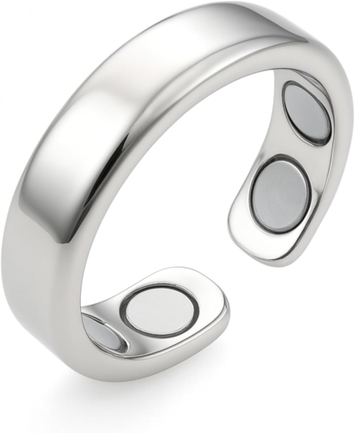 Lympathic Drainage Therapeutic Magnetic Ring, Metiz Titanium Ion Therapy for Weight Loss, Adjustable Health & Slimming Rings for Women, Wellness Gifts