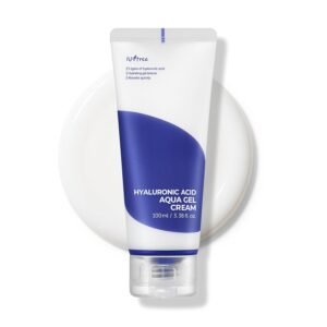 IsNtree Hyaluronic Acid Aqua Gel Cream 100ml, 3.38 fl oz | Korean Skincare | Lightweight Moisturizer | Quick-Absorbing Hydration | For Oily to Combination Skin