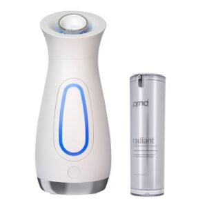 PMD SilkSteam Pro – Spa-Grade Facial Steamer with SilkSteam Technology – Rapid Start-Up – Adjustable, Directional Nozzle – Essential Oil Filters – Dewy, Hydrated Glow