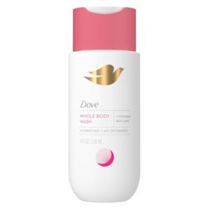 Dove Intimate Wash for Women – Gynecologist Tested Unscented Hydrating pH Optimized Feminine Wash For Sensitive Skin, 8 oz
