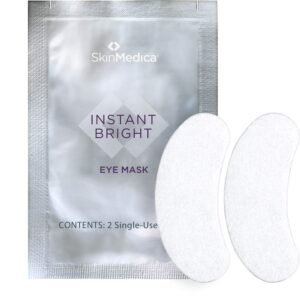 SkinMedica Instant Bright Under Eye Masks – Cooling Eye Patches to Help Reduce the Appearance of Puffiness & Dark Circles – Soothes & Hydrates Skin with Unique Hydrogel Technology (6 Count)