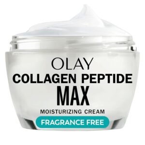 Olay Collagen Peptide Face Moisturizer, Firming Cream for Women, Fragrance-Free, Non-Greasy – Hydrating, Anti-Aging, Anti-Wrinkle, Smoothing of Fine Lines, Tightening Skin Care – Niacinamide, 1.7 Oz