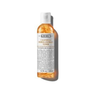 Kiehl’s Calendula Herbal Extract Alcohol-Free Toner, Soothing Facial Toner for Normal to Oily Skin, Visibly Reduces Redness & Oil, Improves Skin Texture, Paraben-Free, Fragrance-Free, Non-acnegenic