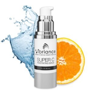 Vibriance Super C Serum for Mature Skin – All-in-One Vitamin Formula Hydrates, Firms, Lifts, Smooths, Targets Age Spots, Wrinkles, 1 fl oz