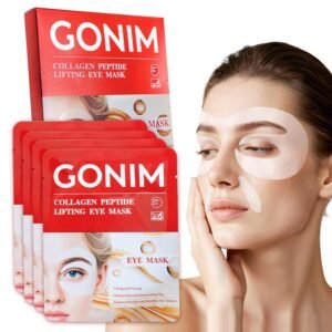 GONIM Under Eye Patches,Collagen Eye Patches for Puffy Eyes & Dark Circles, 360° Fit Hydrogel Eye Mask with PDRN Retinol,Caffeine,Niacinamide & Collagen Peptide,Hydrating Gifts for Women,4 Pairs