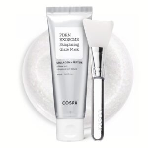 COSRX PDRN EXOSOME Glaze Wrapping Mask with SALMON DNA PDRN, +123% Skin Hydration, Instant Glow, Easy Peel-Off Overnight Mask for Glass Skin, Korean Skin Care, 1.69 fl. Oz