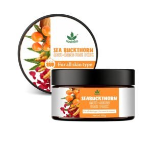 Havintha Sea Buckthorn Anti-Aging Face Pack | Natural Herbal Face Mask | Brightening Face Pack for Wrinkles, Fine Lines & Dark Spots – 100g