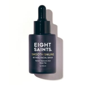 Eight Saints Retinol Skin Care Serum Treatment For Firming Face Lines & Eye Wrinkles, Deep Hydrating Facial Skincare Serum For Anti Aging, with Retinol, Hyaluronic Acid, and Green Tea, 1 Ounce