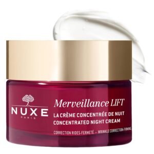 Nuxe Merveillance Lift Night Cream, Face Anti-Aging Moisturizer with Hydrating Care for Smoothing Fine Lines and Boosting Radiance, 1.7 Fl Oz
