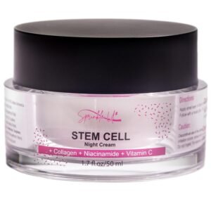 Powerful Anti-Aging Night Cream w/Apple Stem Cells, Retinol, Collagen, Niacinamide, Hyaluronic Acid & Vitamin C, 5-in-1 Face Cream for Women|Men – 1.7 oz.
