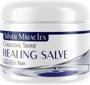 Silver Miracles Colloidal Silver Healing Salve