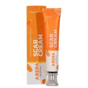 Abera Scar Cream – Advanced Nano Formula for New and Old Scars – Effective for Keloids, Stretch Marks, Surgical Scars, and Acne Marks – Fades Dark Spots & Restores Smooth Skin (1 Box)