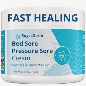 Roycederm Bed and Pressure Sore Treatment Cream: Fast Skin Healing Cream – Infection Protection for Bed Sores, Pressure Sores, Blisters, Cuts, Burns – for Bedridden, Elderly and Amputees