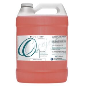 Rosehip Oil for Face Cold Pressed Unrefined cocojojo Pure Natural Rosehip Seed Oil in Bulk 1 GALLON – Moisturizing, Soothing, Hydrating, & Nourishing