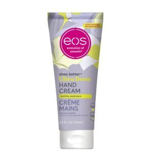 eos Shea Better Hand Cream – Vanilla Cashmere Hand Lotion | Instant Hydration + Lasting Protection | 2.5 oz