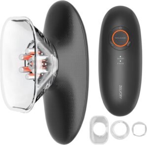 3-in-1 Body Sculpting Machine with Microcurrent, Vacuum & Red Light Therapy for Smooth Skin Appearance, Body Massager for Belly, Legs & Arms, Home Use Device