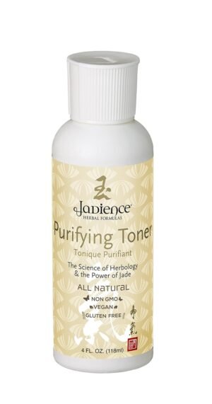 Jadience Face Toner – Korean Skin Care Made in USA: 4oz | Natural Herbal Formula | Anti Aging Wrinkle Reducing Pore Cleanser Minimizer | Purifying Acne Facial Wash & pH Balancer with Adaptogens