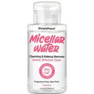 Micellar Water Naturally Gentle Makeup Remover Face Cleanser