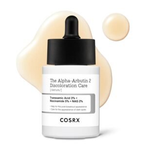 COSRX 2% Alpha Arbutin Discoloration Care Face Serum with Niacinamide, Glutathione & Tranexamic Acid, Serum to Target Dark Spots and Hyperpigmentation, Daily Korean Skin Care, 1.7 fl oz