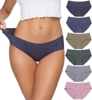 Wealurre Cotton Bikini Women’s Breathable Panties Seamless Comfort Underwear