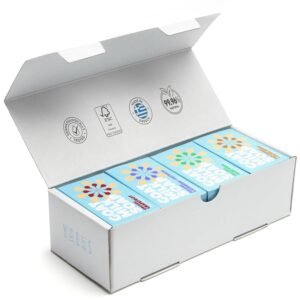 Skin Said Yes Goat Milk Soap Bar – 8 Bars 4 Unique Scents | Crafted in Greece | All Natural, Organic, Goats Milk Soap – Nourishing, Ideal for Sensitive Skin – Perfect for Kids, Men, and Women
