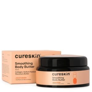 Cureskin Smoothing Body Butter Stretch Marks Cream for Women and Men | Stretch Marks Removal Cream for Women