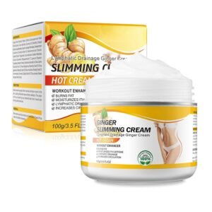 Anti Cellulite Slimming Gel, Hot Cream, Ginger Fat Burning Weight Loss Full Body Fat Burning Cream for Belly, Perfect for Cellulite, Soothing, Relaxing, Tightening & Slimming