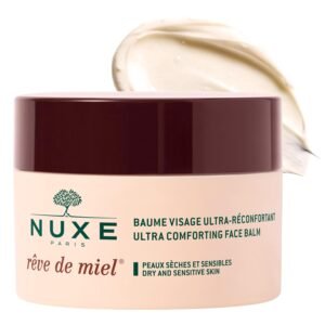 Nuxe Rêve de Miel Ultra Comforting Face Balm – Nourishing Cream for Dry & Sensitive Skin, 1.7 Oz