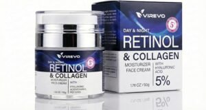Retinol Collagen Hyaluronic Acid Face Cream – Anti-Aging Moisturizer with Vitamin E for Wrinkles, Fine Lines & Firm Skin – Hydrating Day & Night Cream for Women & Men